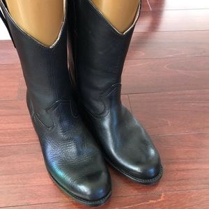 Handmade Leather Boots Size 41 Men’s